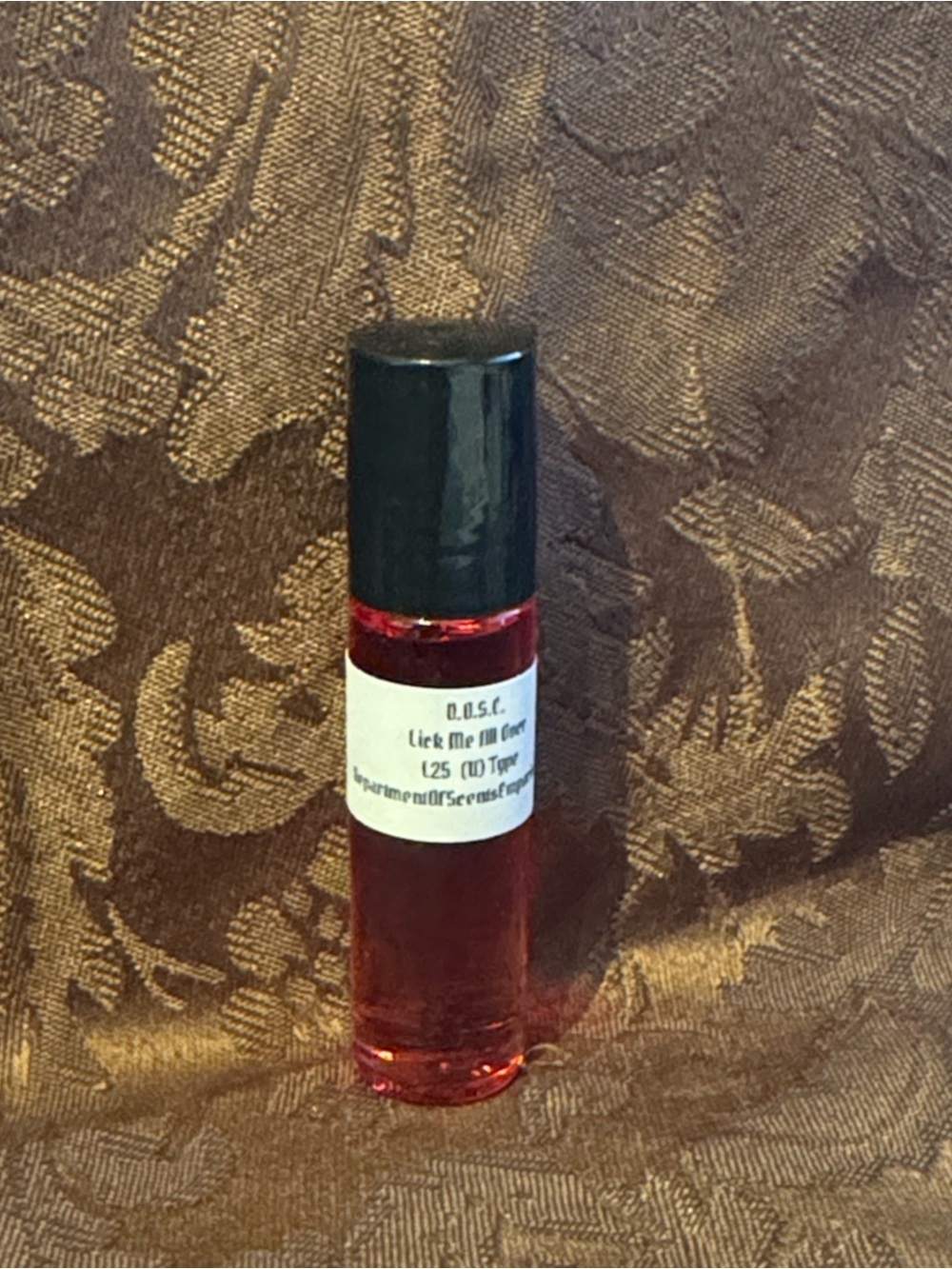 Lick Me All Over [Old Edition] 1/3 Oz Fragrance Oil Roll-On Bottle Ships today